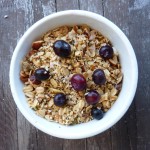 Easy Healthy Homemade Granola Recipe  (Lower Sugar Version)