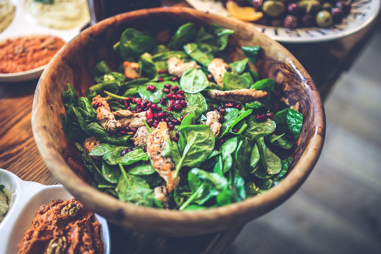Hearty Salads and Easy Dressings